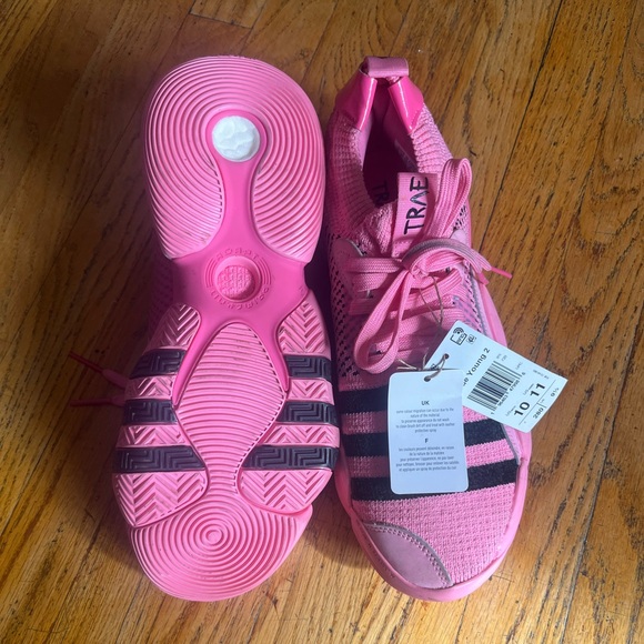 pink trae young shoes